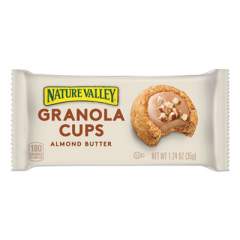 Nature Valley Granola Cups, Almond Butter, 1.24 oz Pack, 12/Box (2720832)