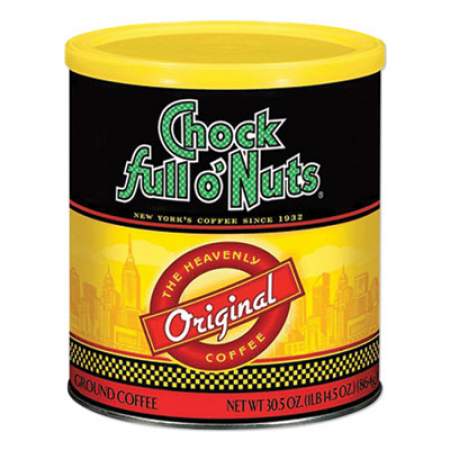 Chock full o'Nuts Original Blend Ground Coffee, 30.5 oz (1852817)