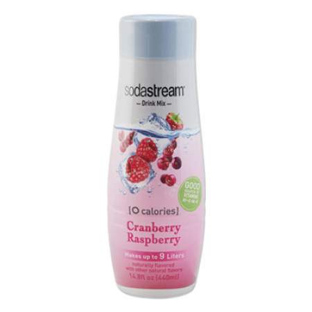 SodaStream Drink Mix, Cranberry Raspberry Zero Calorie, 14.8 oz (108981)