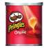 Pringles Potato Chips, Original, 1.3 oz Canister, 36/Carton (445527)