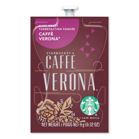 Starbucks FLAVIA Coffee Freshpacks, Caffe Verona, 0.32 oz Freshpack, 80/Carton (2520660)