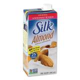 Silk Almond Milk, Unsweetened Original, 32 oz Aseptic Box (WWI00172)