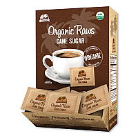 Raw Turbinado Sugar, 0.16 oz Packet, 200/Box (83035)