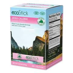 ecoStick Pink Saccharin Sweetener Packets, 0.5 g Packet, 200 Packets/Box (83745)