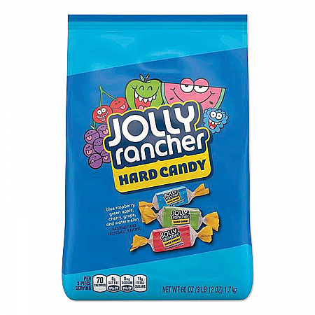 Original Hard Candy, Assorted, Individually Wrapped, 60 oz (HEC15671)