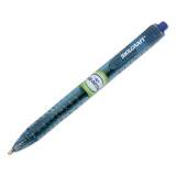 AbilityOne 7520016827164 SKILCRAFT Recycled Water Bottle Ballpoint Pen, Retractable, Medium 0.7 mm, Blue Ink, Clear Barrel, Dozen (6827167)