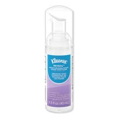 Kleenex Ultra Moisturizing Foam Hand Sanitizer, 1.5 oz Pump Bottle, Unscented, 24/Carton (34604)