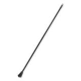AbilityOne 7920016827629 SKILCRAFT FlexSweep Handle with Connector, 1 1/8" Dia. x 59", Black