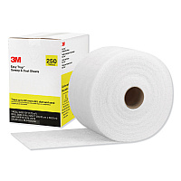 Easy Trap Duster Sweep and Dust Sheets, Perforated, 8" x 125 ft, White, 250 Sheet Roll (55654W)