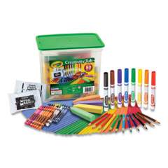 Crayola Creativity Tub, Crayons, Markers, Colored Pencils, Construction Paper, 80 Pieces (573999)