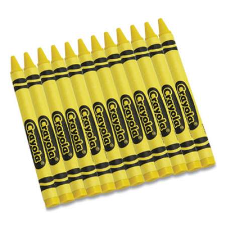 Crayola Bulk Crayons, Yellow, 12/Box (2696259)