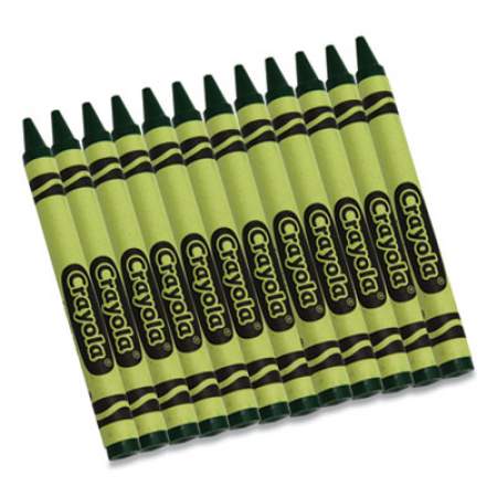 Crayola Bulk Crayons, Green, 12/Box (2696261)
