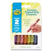 Crayola My First Triangular Crayons, 8/Pack (811460)
