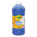 Crayola Washable Fingerpaint, Blue, 32 oz Bottle (24326244)