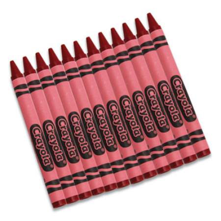 Crayola Bulk Crayons, Red, 12/Box (2696262)
