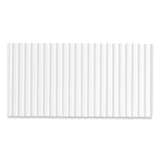 Pacon Corobuff Corrugated Paper Roll, 48" x 25 ft, White (0011011)