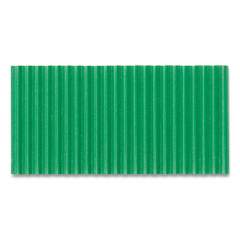 Pacon Corobuff Corrugated Paper Roll, 48" x 25 ft, Emerald Green (24392416)