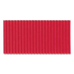 Pacon Corobuff Corrugated Paper Roll, 48" x 25 ft, Flame Red (24392422)