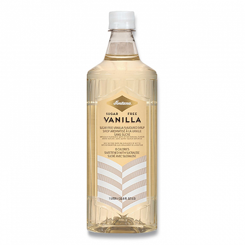 Flavored Coffee Syrup, Sugar Free Vanilla, 1 L Bottle (412824642)