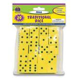 Teacher Created Resources Traditional Foam Dice, Six Sides, 0.75" Square, 20/Pack (139497)