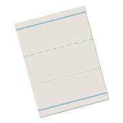 Pacon Multi-Program Handwriting Paper, 30 lb, 1 1/8" Long Rule, Two-Sided, 8 x 10.5, 500/Pack (ZP2610)