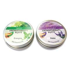 Zorbitz Aromatherapy Fidget Putty, Relaxing Lavender-Infused Purple and Energizing Mint-Infused Green, Ages 5 and Up, 2/Pack (2319)