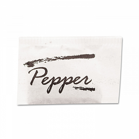 Pepper Packets, 0.1 grams, 3,000/Carton (14462)