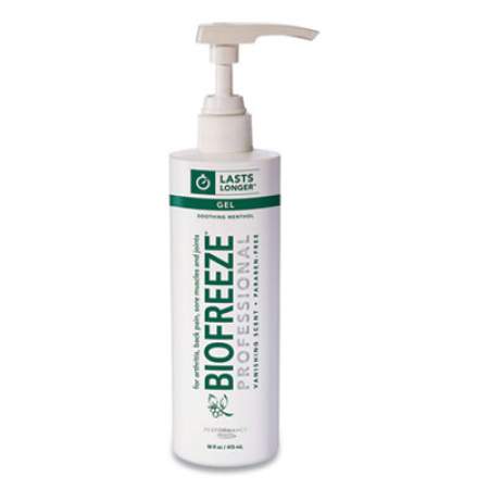 BIOFREEZE Professional Green Topical Analgesic Pain Reliever Gel, 16 oz Pump (13425)