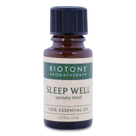 Biotone Sleep Well Essential Oil,  0.5 oz Bottle, Woodsy Scent (BAEOSLEHZ)