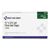 First Aid Only First Aid Tape, 0.5" x 2.5 yds, White, 2/Box (71329)