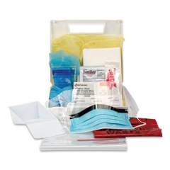 First Aid Only Bloodborne Pathogen Spill Clean Up Kit with CPR Pack, 31 Pieces (71720)