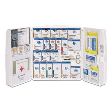 First Aid Only 2121450 ANSI Class A+ SmartCompliance Food Service First Aid Cabinet for Up to 50 People