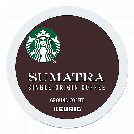 Sumatra Coffee K-Cups, Sumatra, 0.4 oz K-Cup, 96/Box (12565254CT)