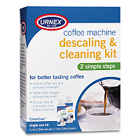 Coffee Machine Descaling and Cleaning Kit, 4 oz Descaler and 4 oz Cleaner (70560)