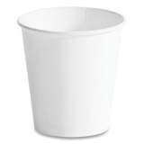 Huhtamaki Single Wall Hot Cups, 10 oz, White, 1,000/Carton (62901)