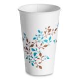 Huhtamaki Single Wall Hot Cups 16 oz, Vine Design, 1,000/Carton (62912)