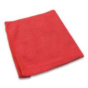 Impact Lightweight Microfiber Cloths, 16 x 16, Red, 240/Carton (LFK451)