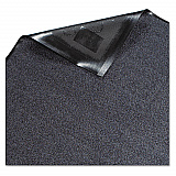 Platinum Series Walk-Off Indoor Wiper Mat, Rectangular, Gray Carpeted Surface, 36" x 60" (94030530)