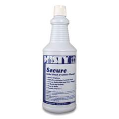 Misty Secure Hydrochloric Acid Bowl Cleaner, Mint Scent, 32oz Bottle, 12/Carton (1038801)