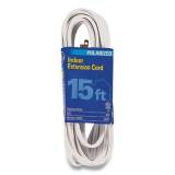 GE Indoor Extension Cord, 15 ft, 13 A, White (452814)