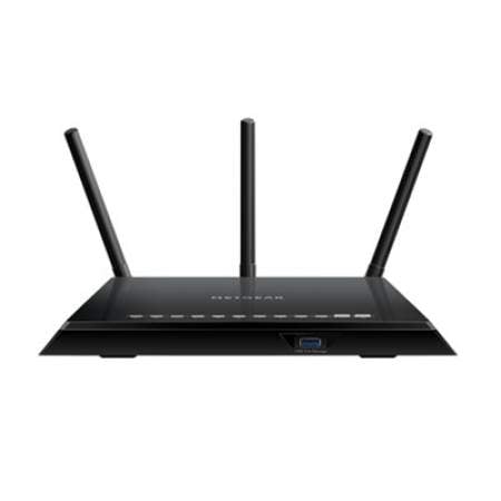 NETGEAR AC1750 Smart Wi-Fi Router, 5 Ports, Dual-Band 2.4 GHz/5 GHz (R6400100NAS)