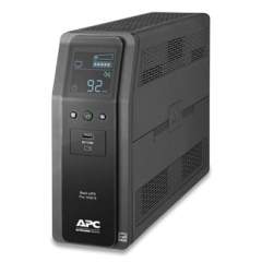APC BR1000MS Back-UPS PRO BR Series SineWave Battery Backup System, 10 Outlets, 1000VA, 1080 J (24323529)