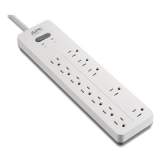 APC Home Office SurgeArrest Power Surge Protector, 12 AC Outlets, 6 ft Cord, 2160 J, White (PH12W)