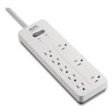APC Home Office SurgeArrest Power Surge Protector, 8 AC Outlets, 6 ft Cord, 2160 J, White (PH8W)