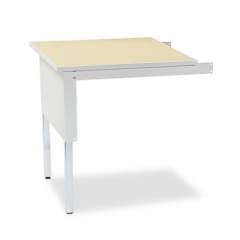 Safco Mailflow-To-Go Mailroom System Table, 30w x 30d x 29-36h, Pebble Gray (TB30PG)