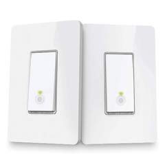 TP-Link Kasa Smart Wi-Fi Light Switch Kit, Three-Way, 3.3" x 1.8" x 5" (HS210KIT)