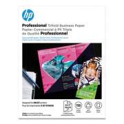 HP PROFESSIONAL TRIFOLD BUSINESS PAPER, 48 LB, 8.5 X 11, GLOSSY WHITE, 150/PACK (4WN12A)