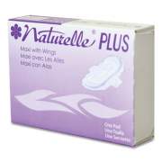 Impact Naturelle Maxi Pads Plus, #4 with Wings, 250 Individually Wrapped/Carton (25189973)