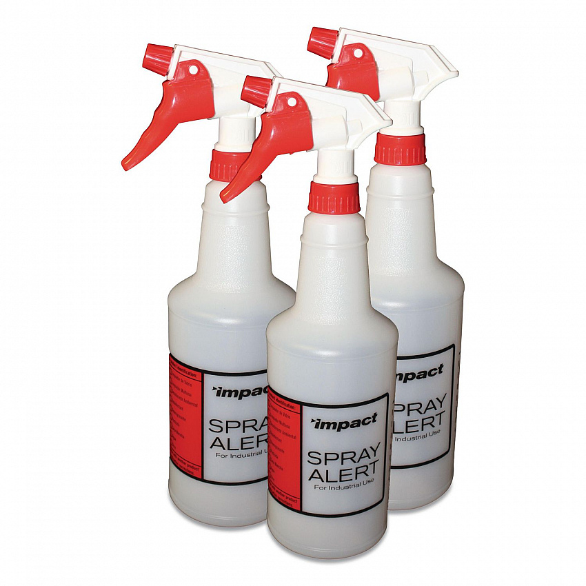 Spray Alert System, 32 oz, Natural with White/White Sprayer, 24/Carton (5032SS)