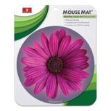 Handstands Round Flower Mouse Mat, 9 x 11 x 0.17, Multicolor (926737)